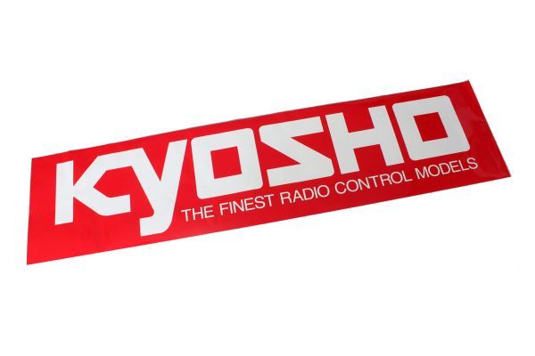 Kyosho 87002 KYOSHO Logo Sticker (S/W106xH35) - BanzaiHobby