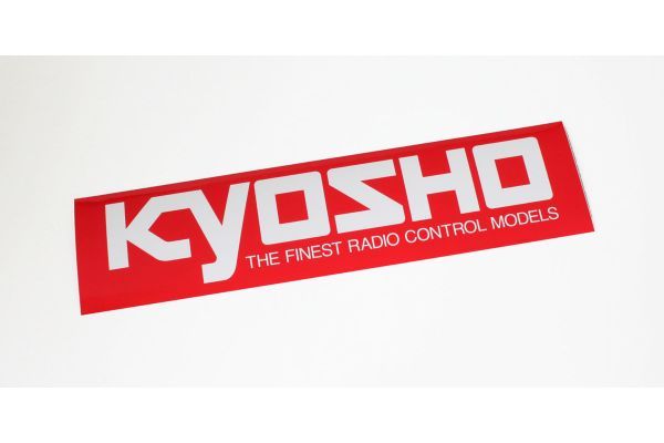 Kyosho 87003 KYOSHO Logo Sticker (M/W290xH72) - BanzaiHobby