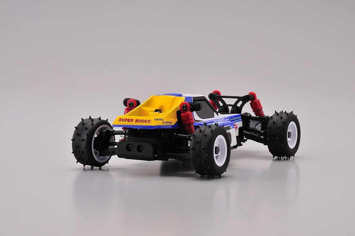 Kyosho 32094BW MB-010 MiniZ Buggy Ready Set, Optima, Blue/White - BanzaiHobby