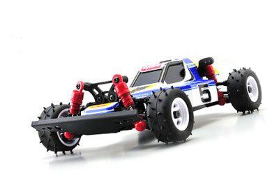 Kyosho 32281BCBW Optima Blue/ White Chassis Set - BanzaiHobby