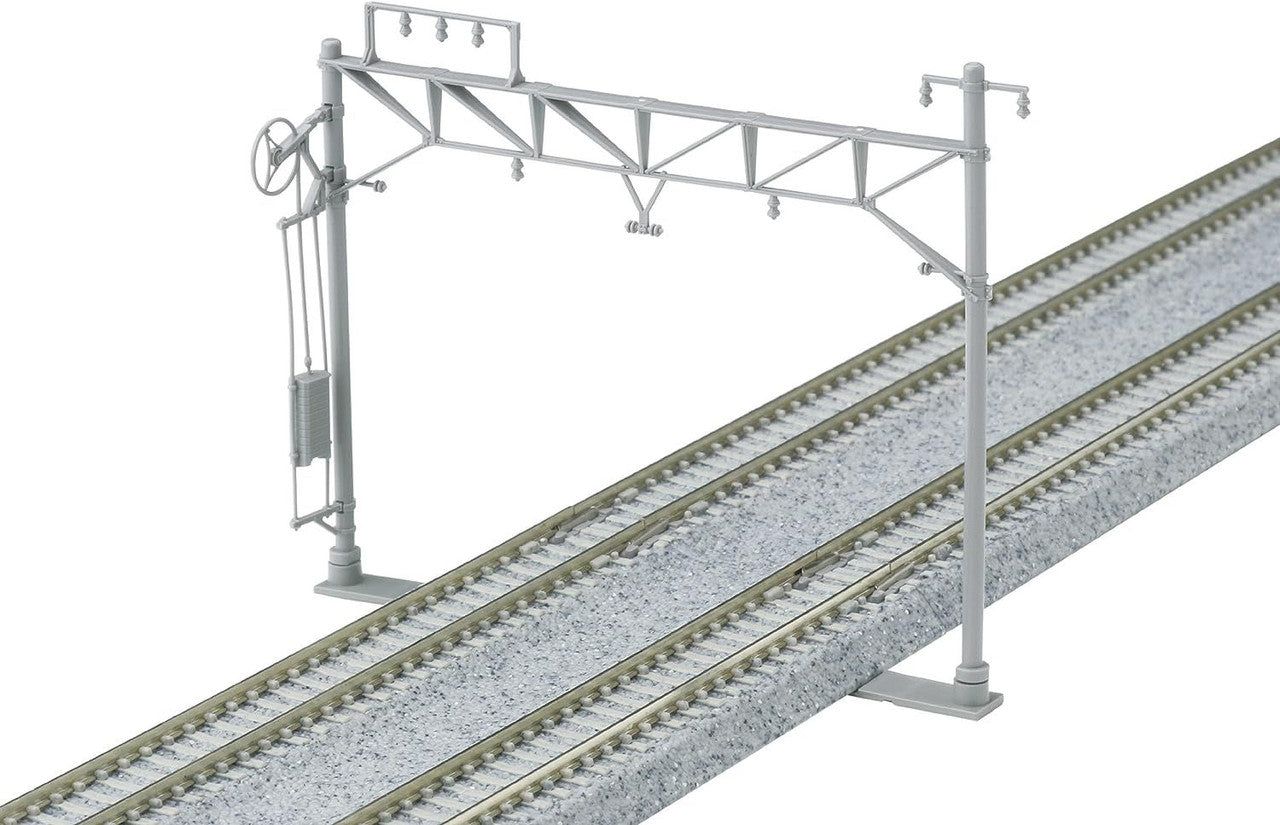 KATO 23-061 Catenary Poles, Double Track/Wide 10pcs - BanzaiHobby