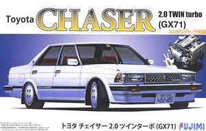 Fujimi 1/24 Toyota Chaser 2.0 Twin Turbo GX71 w/Window Frame Masking - BanzaiHobby