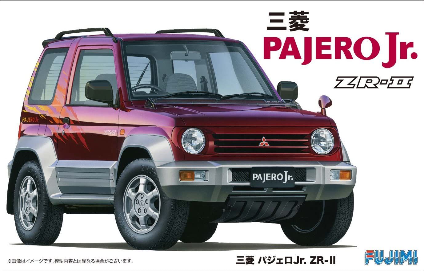 Fujimi Mitsubishi Pajero Jr ZR-II w/Window Frame Masking - BanzaiHobby