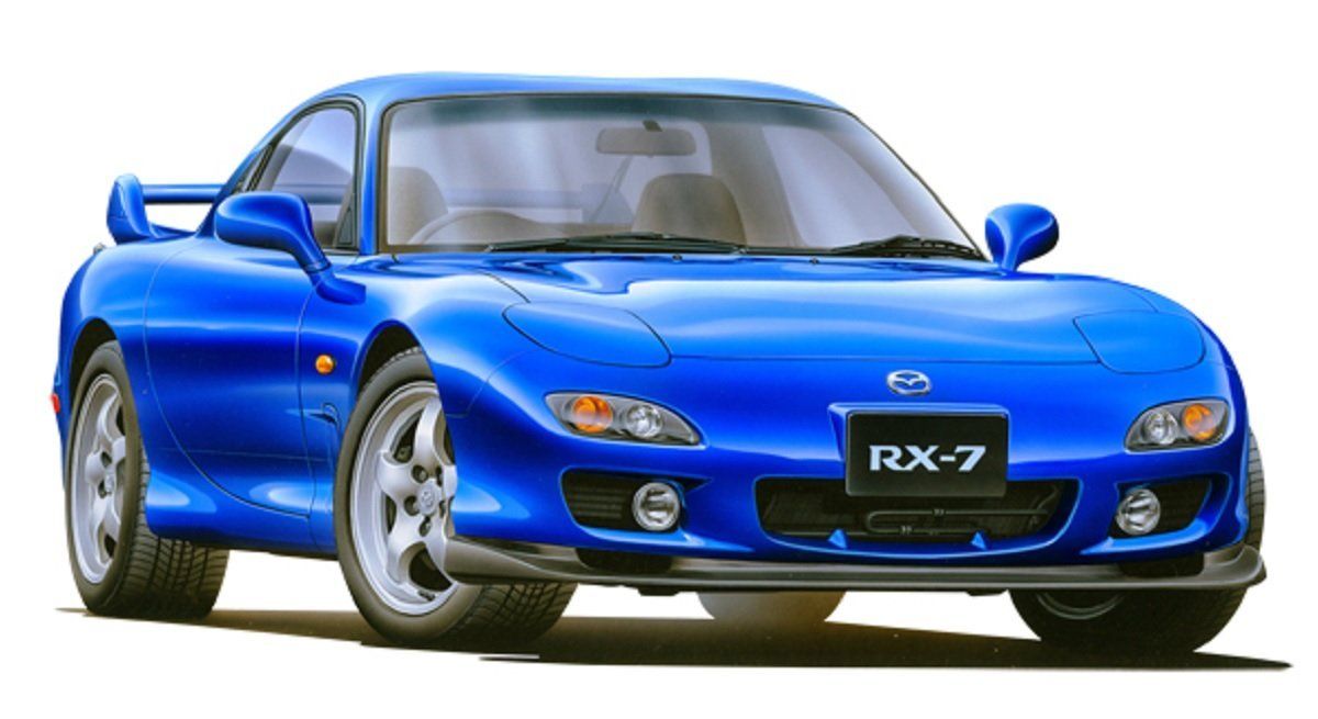 Fujimi 1/24 Mazda FD3S RX-7 Type RS w/Window Frame Masking Seal - BanzaiHobby