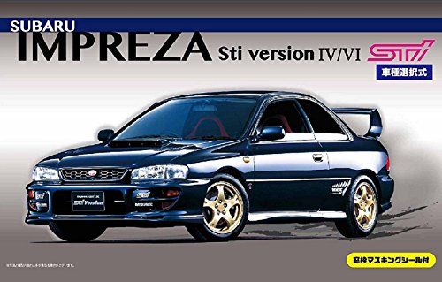 Fujimi 1/24 Subaru Impreza Sti ver IV/VI w/Window Frame Masking Seal - BanzaiHobby