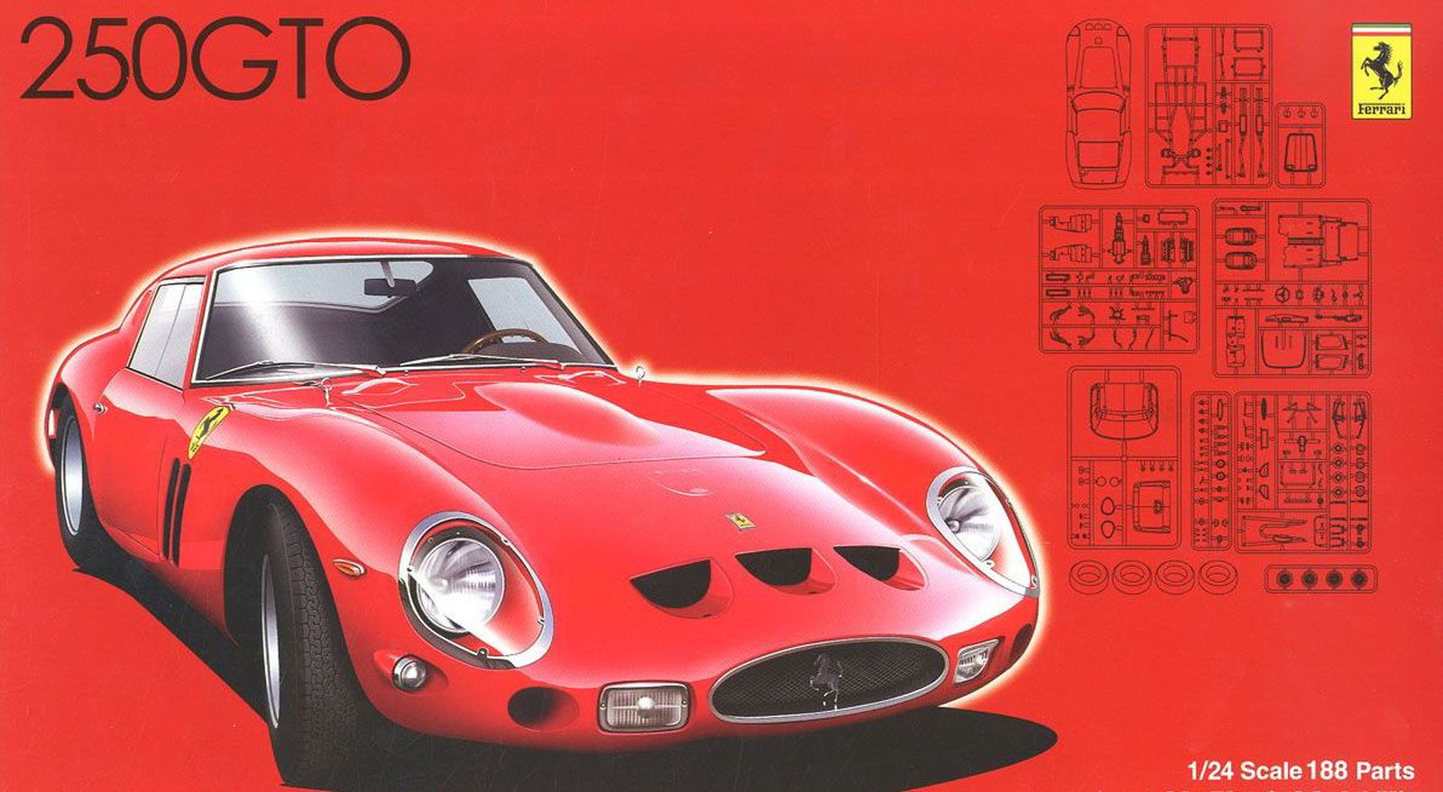 Fujimi Ferrari 250GTO Special Edition (w/Wire Wheel) - BanzaiHobby