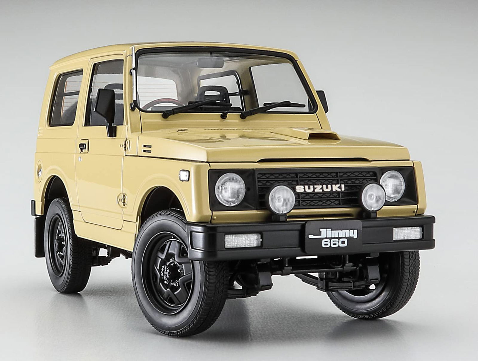 Hasegawa Suzuki Jimny (JA11-1) w/Wood Steering - BanzaiHobby