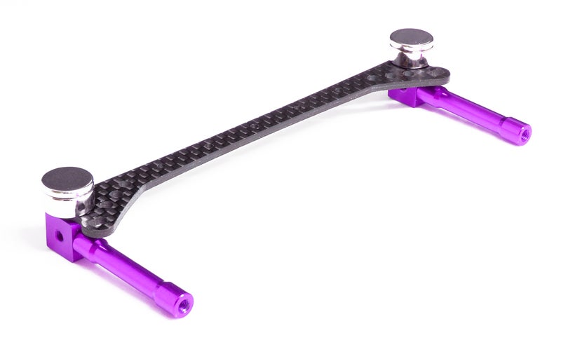 (PO NOV 2025) Wrap-Up Next 0831-FD Complete Magnetic Body Mount Set (purple)