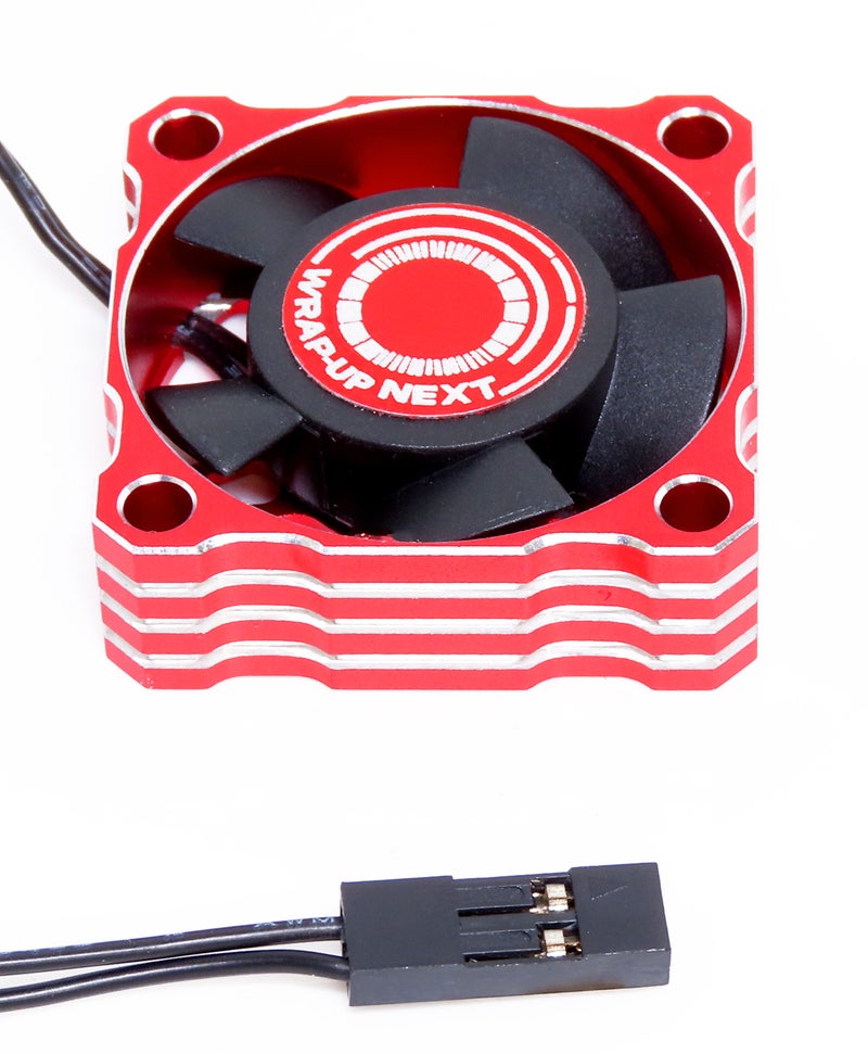 (PO OCT 2025) Wrap-Up Next 0827-FD Premium Aluminum Cooling Fan 30mm (Red)