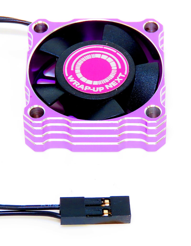 (PO OCT 2025) Wrap-Up Next 0828-FD Premium Aluminum Cooling Fan 30mm (Purple)