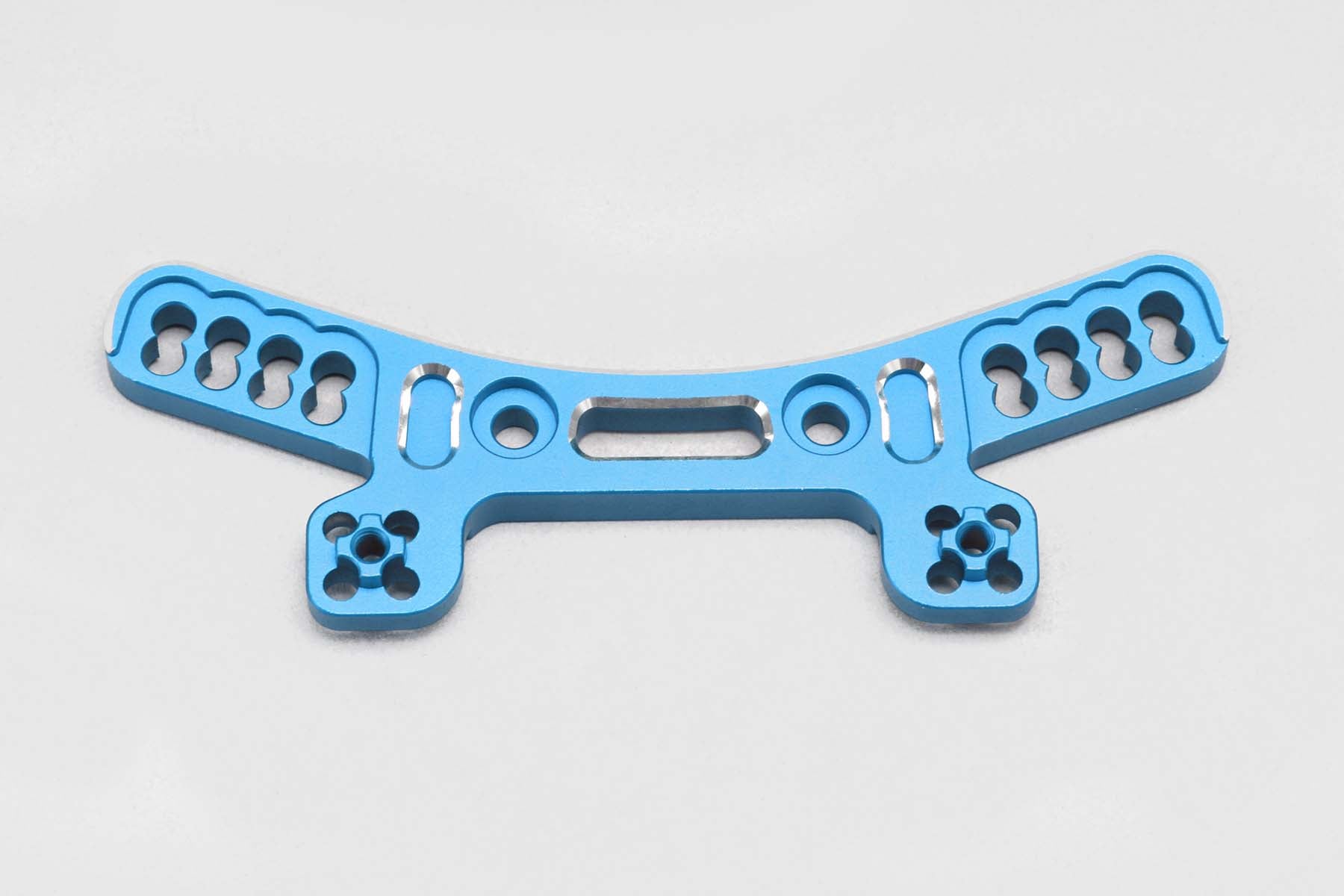 Yokomo Y2-017AFEBL Aluminum Front Shock Tower for RD/SD Series (Blue) - BanzaiHobby