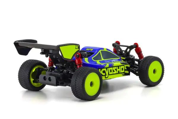 Kyosho 32093BLY MINI-Z Buggy Ready set INFERNO MP9 TKI Blue / Yellow - BanzaiHobby