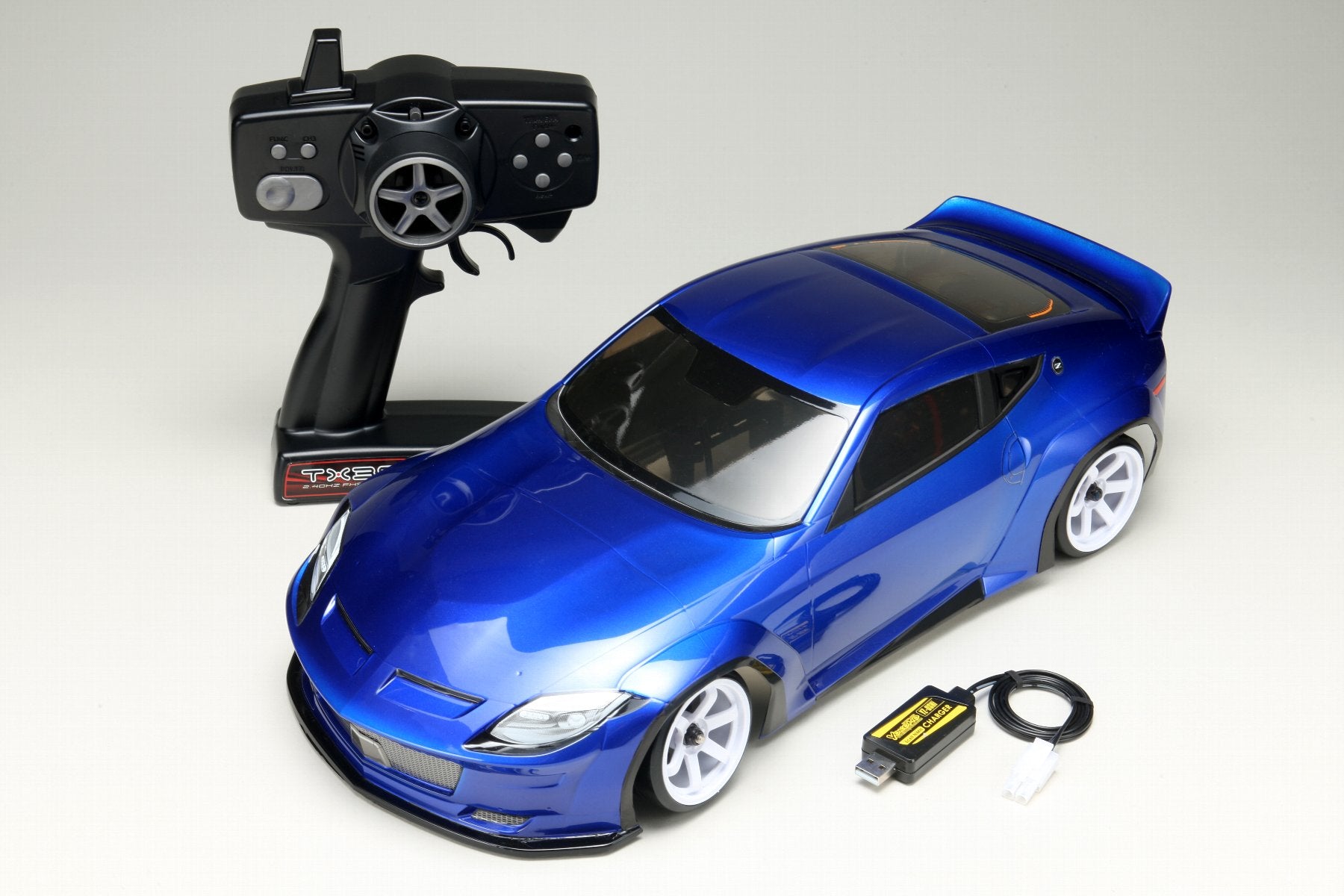 (PO DEC 2025) Yokomo DPR-RZ34BL Drift Package RTR PANDEM Nissan Fairlady Z (RZ34) (Blue) Complete Model with Gyro
