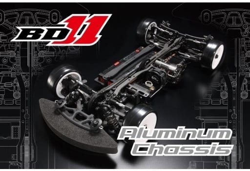 Yokomo MRTC-BD11A-1 BD11 Aluminium Chassis Set - BanzaiHobby