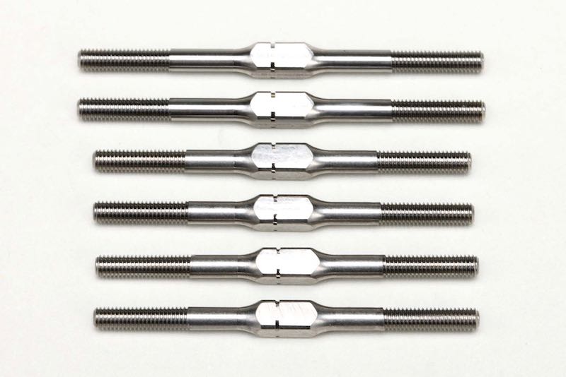 Yokomo RO-TBS10 Titanium turnbuckle set for RO1.0