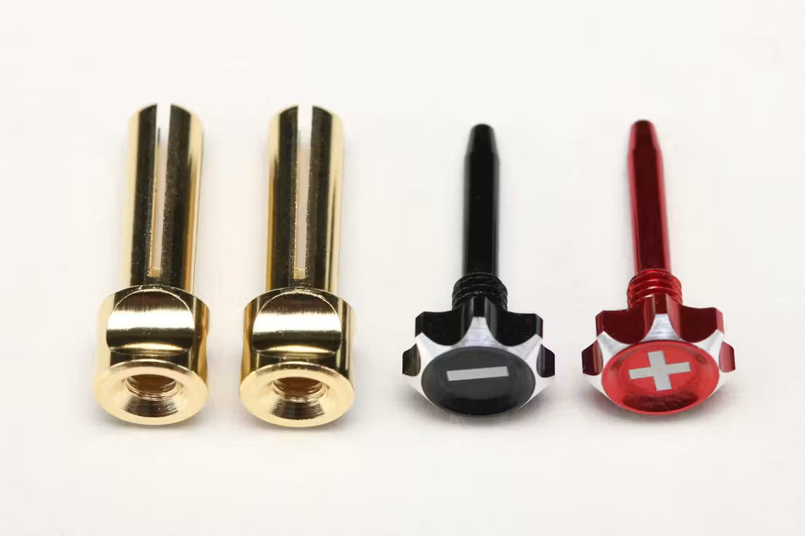 (PO SEP 2026) Yokomo RP-124-4 Racing Performer Quick Lock Connector Φ4mm
