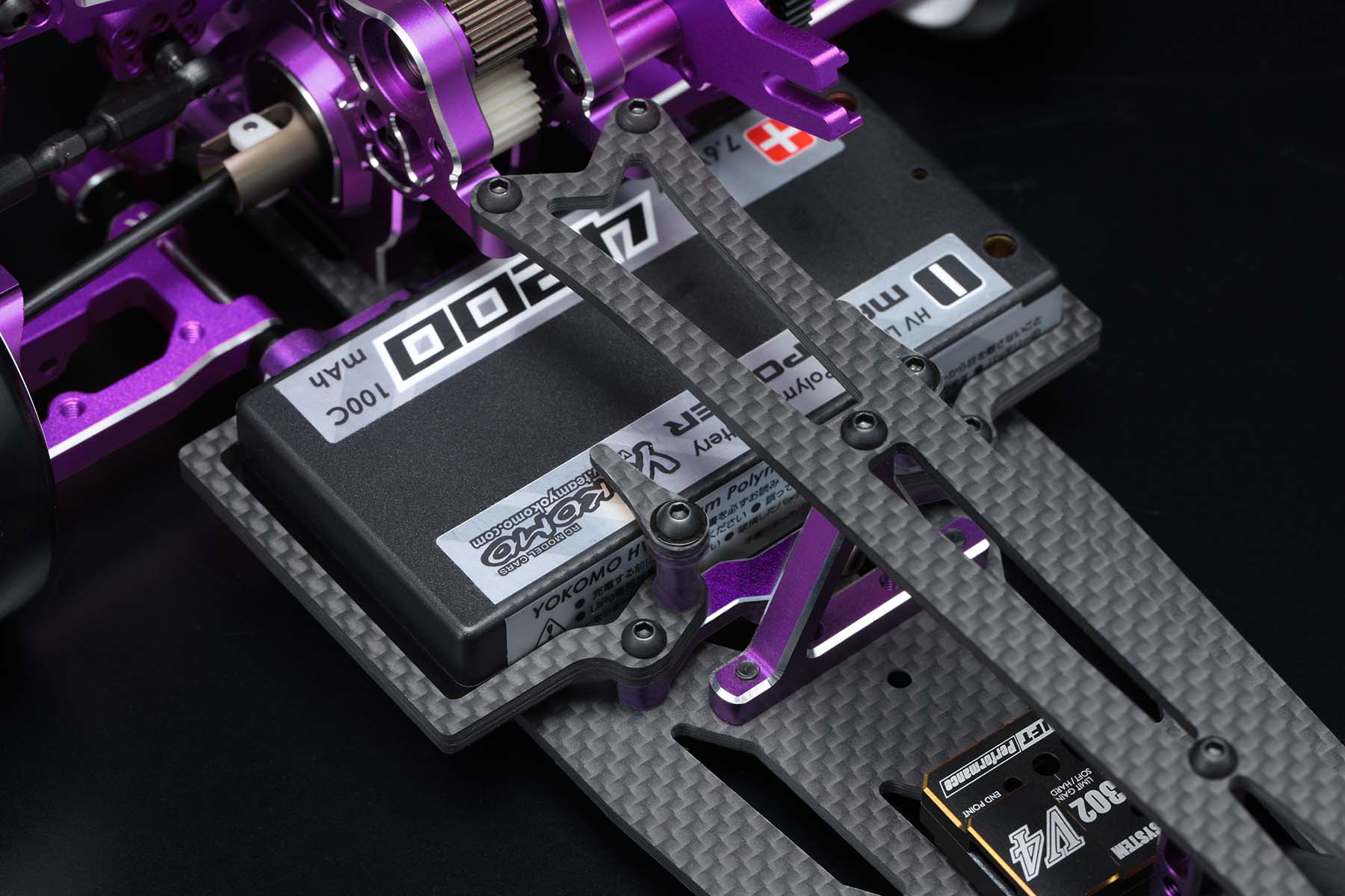 (PO JUN 2026) Yokomo SDR-030CP Super Drift SD3.0 Competition Kit (Purple) Limited Edition