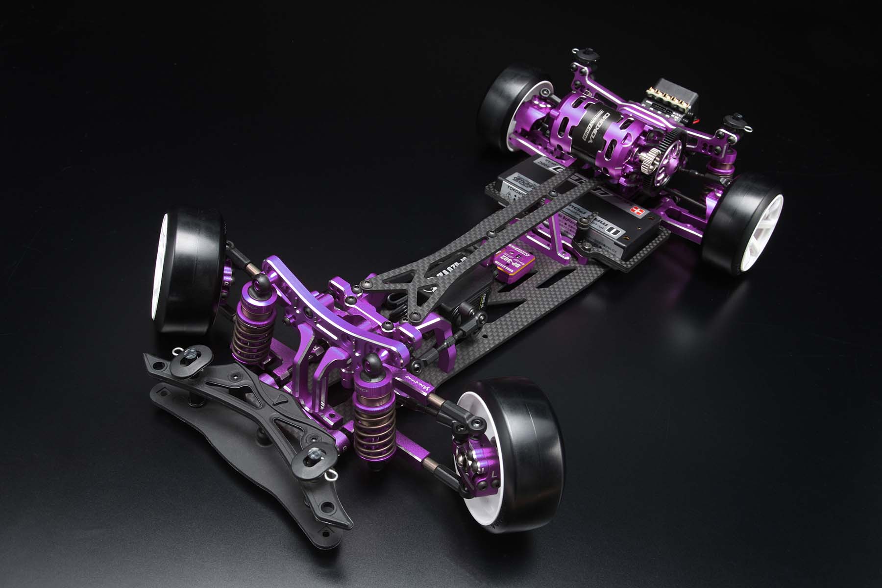 (PO JUN 2026) Yokomo SDR-030CP Super Drift SD3.0 Competition Kit (Purple) Limited Edition