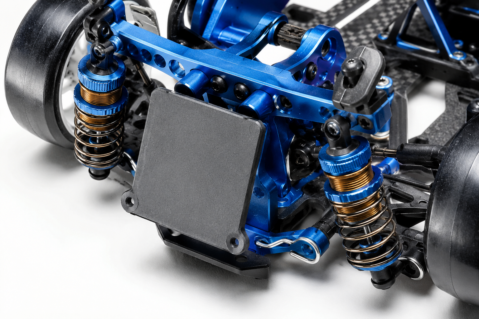 Yokomo Y2-REM-BL Rear ESC Mount Set for RD/SD Series (Blue