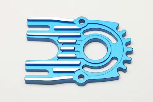 (PO JUN 2026) Yokomo RD-304BL Aluminum Heatsink Motor Mount (Blue)