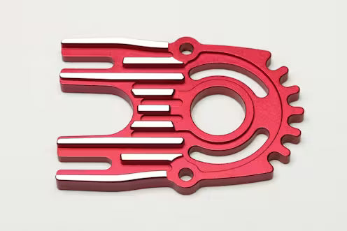 (PO JUN 2026) Yokomo RD-304R Aluminum Heatsink Motor Mount (Red)