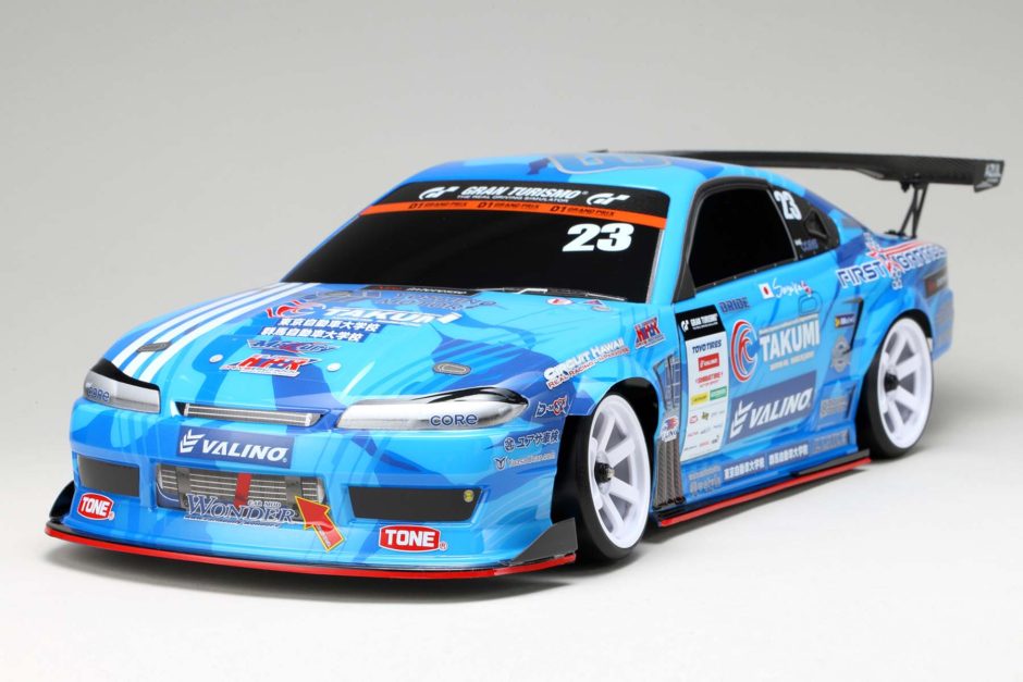 (PO MAR 2026) Yokomo SD-MS15BLB Mercury SAYAKA Special S15 Painted/Pre-cut Drift Body - BanzaiHobby