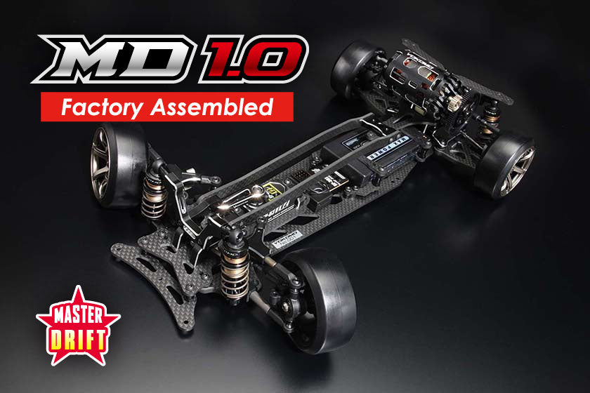 Yokomo MDR-010A Master Drift MD1.0 inc Option Parts Assembled Kit - BanzaiHobby