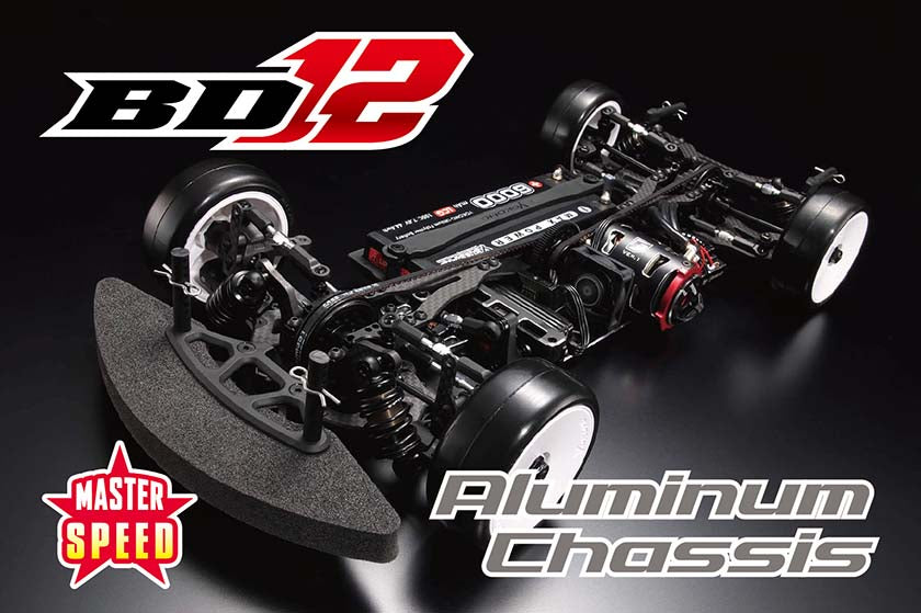 Yokomo MSR-BD12A-1 Master Speed Aluminium-Chassis - BanzaiHobby