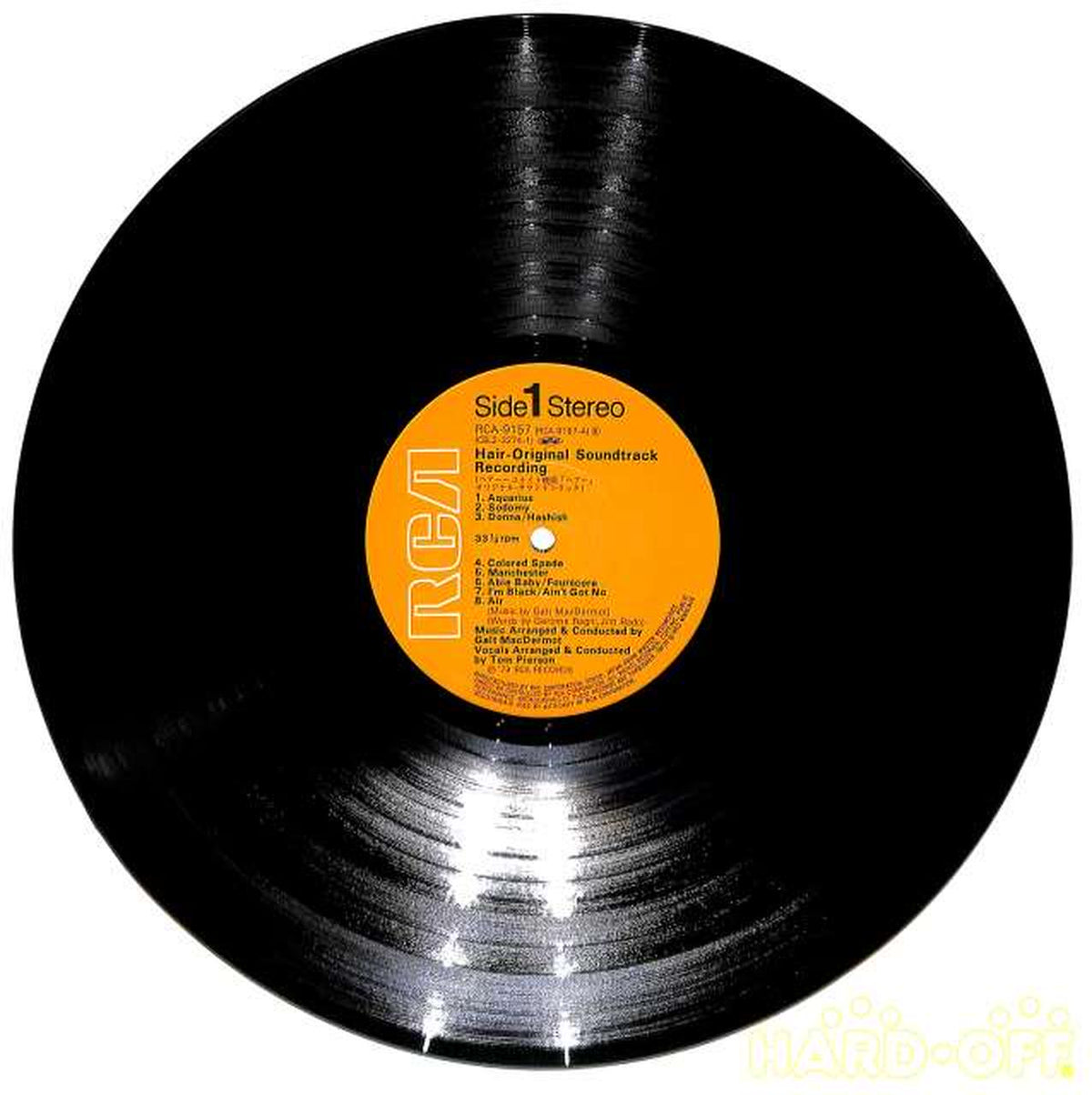 RVC Soundtrack 'Hair' RCA-9157~8 2LP