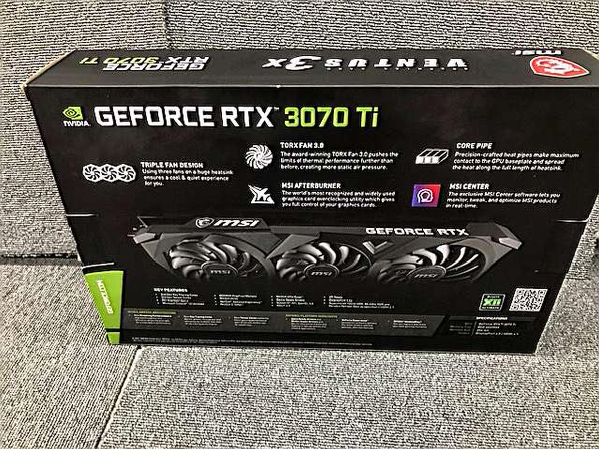 MSI NVIDIA PCI-Express GEFORCE RTX 3070 TI VENTUS 3X