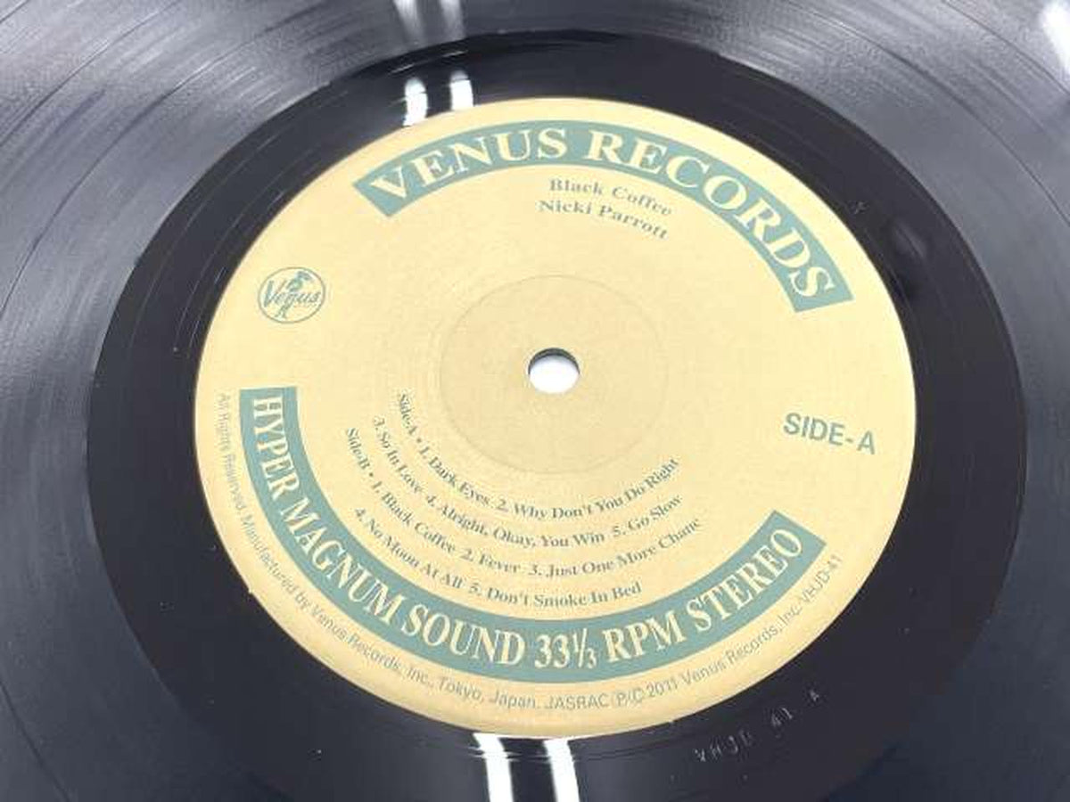 VENUS RECORDS BLACK COFFEE / 200g Heavy Disc LP VHJD-41