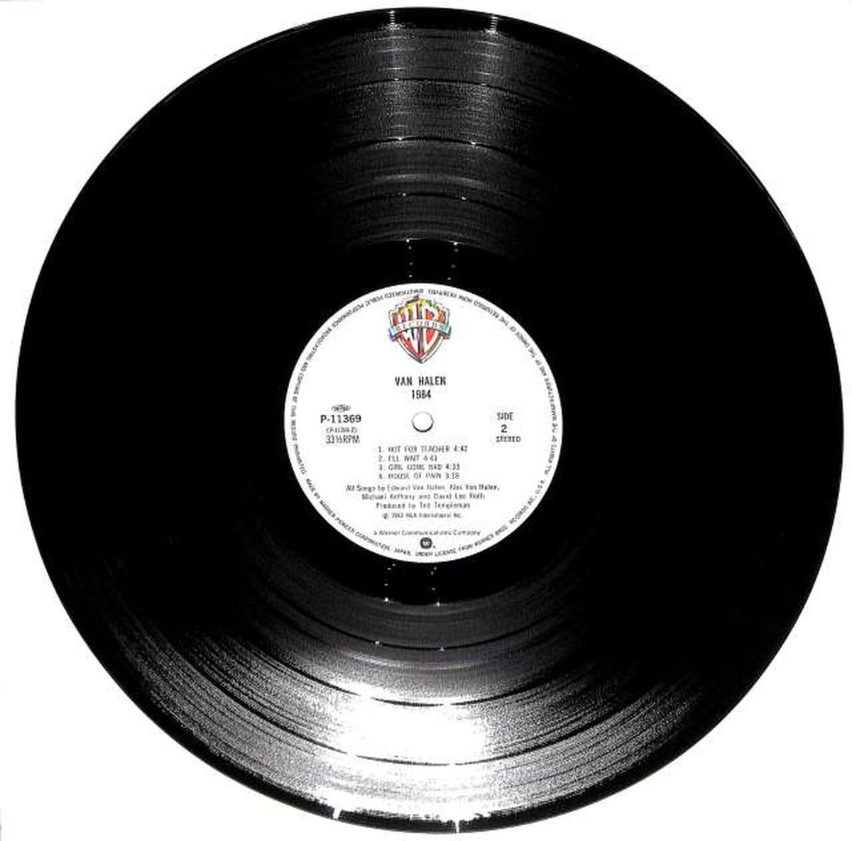 Warner Pioneer Van Halen "1984" P-11369