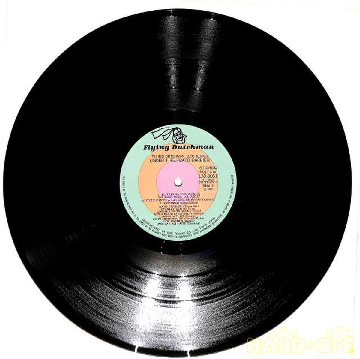 King Records (Flying Dutchman) Gateau Barbieri "Under Fire" LAX-3051