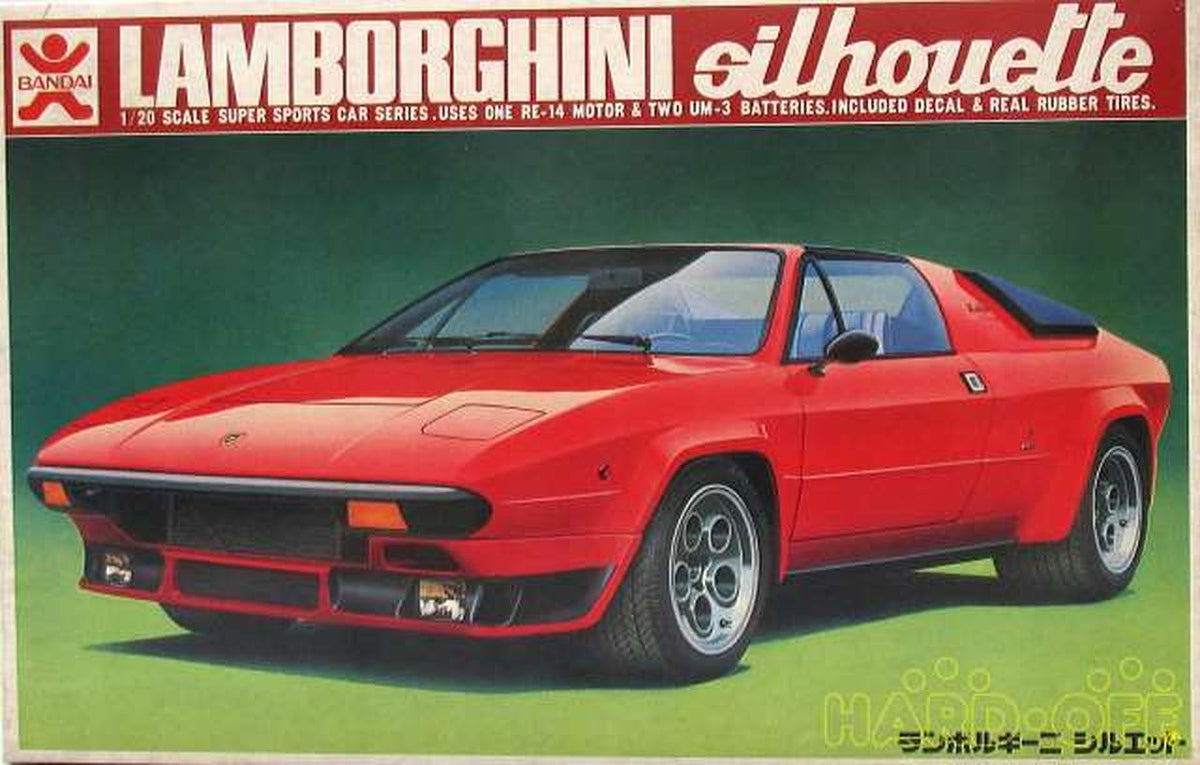 BANDAI 1/20 Lamborghini Silhouette Motorized Kit [8023] - Banzai Thrifting | BanzaiHobby