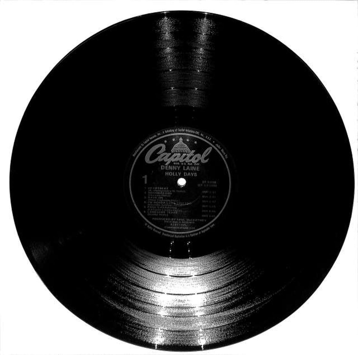 CAPITAL Danny Lane "HOLLY DAYS" ST-11588