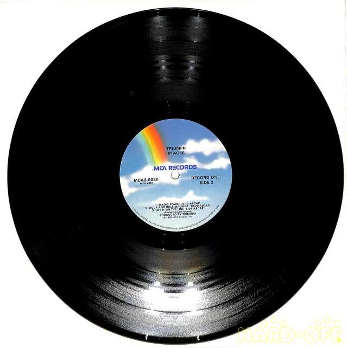 MCA Triumph "STAGES" MCA2-8020 (Exported to USA) 2LP
