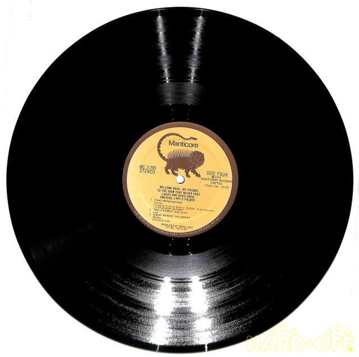Manticore (imported, US) E.L.P. 'Ladies & Gentlemen' MC 3-200 3LP