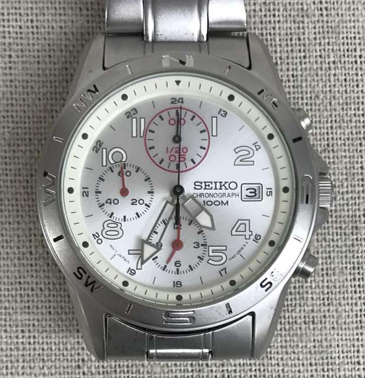 SEIKO Quartz Wristwatch 7T92-0DX0