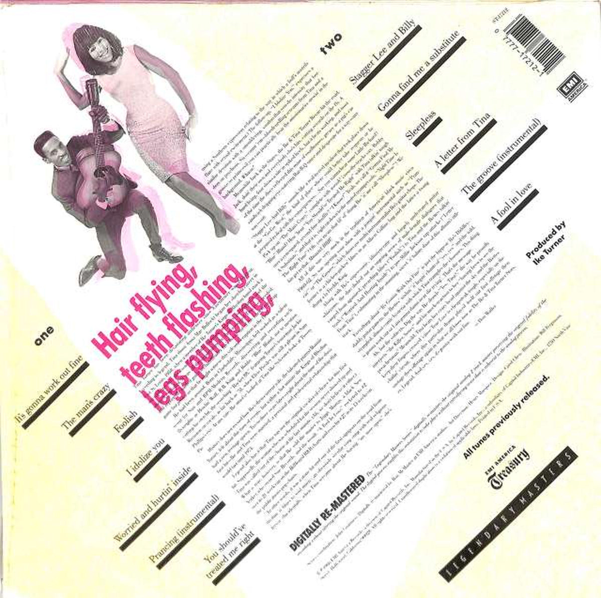 EMI Tina Turner "IT'S GONNA WORK OUT F ST-17212"