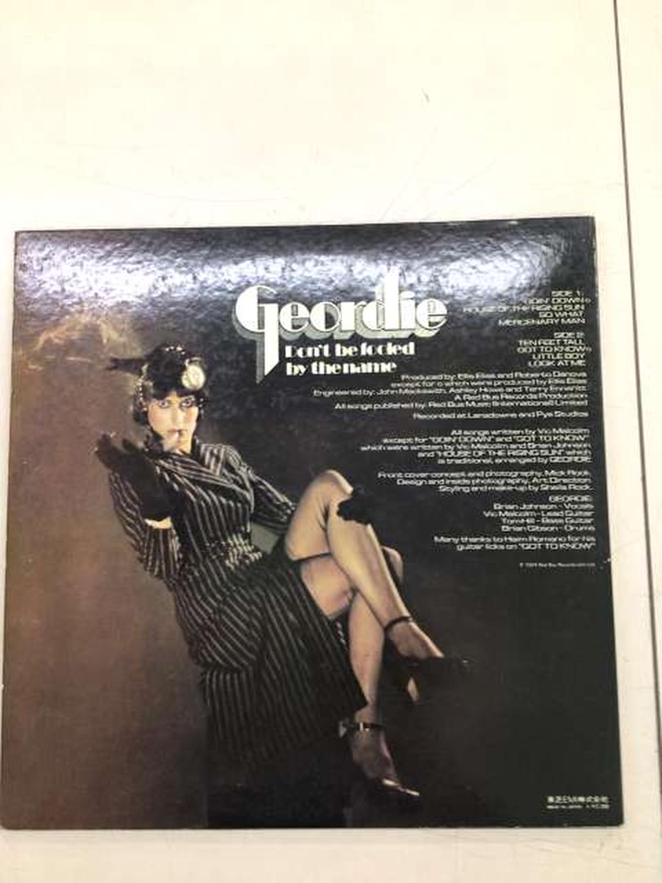 GEORDIE LP EOP-81013 Sample Disc DON'T BE FOOLED BY THE NAME