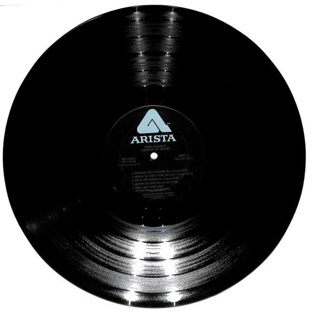 ARISTA Eric Carmen "CHANGE OF HEART" 0798 (Export)