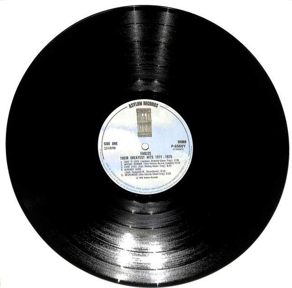 Warner Pioneer Eagles 'Greatest Hits 1971~1975' P-6560Y