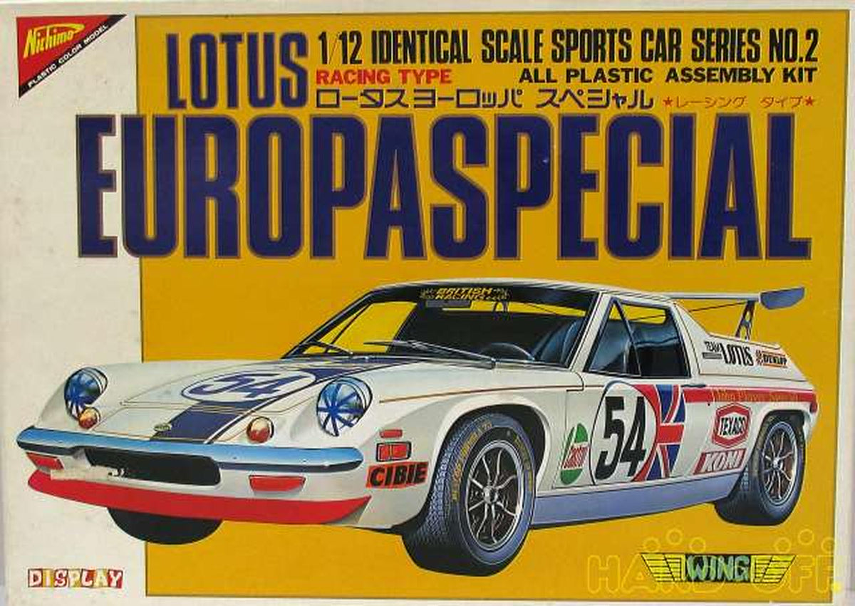 Nichimo [Free Shipping] 1/12 Lotus Europe Special Racing Type [MB-1202] - Banzai Thrifting | BanzaiHobby