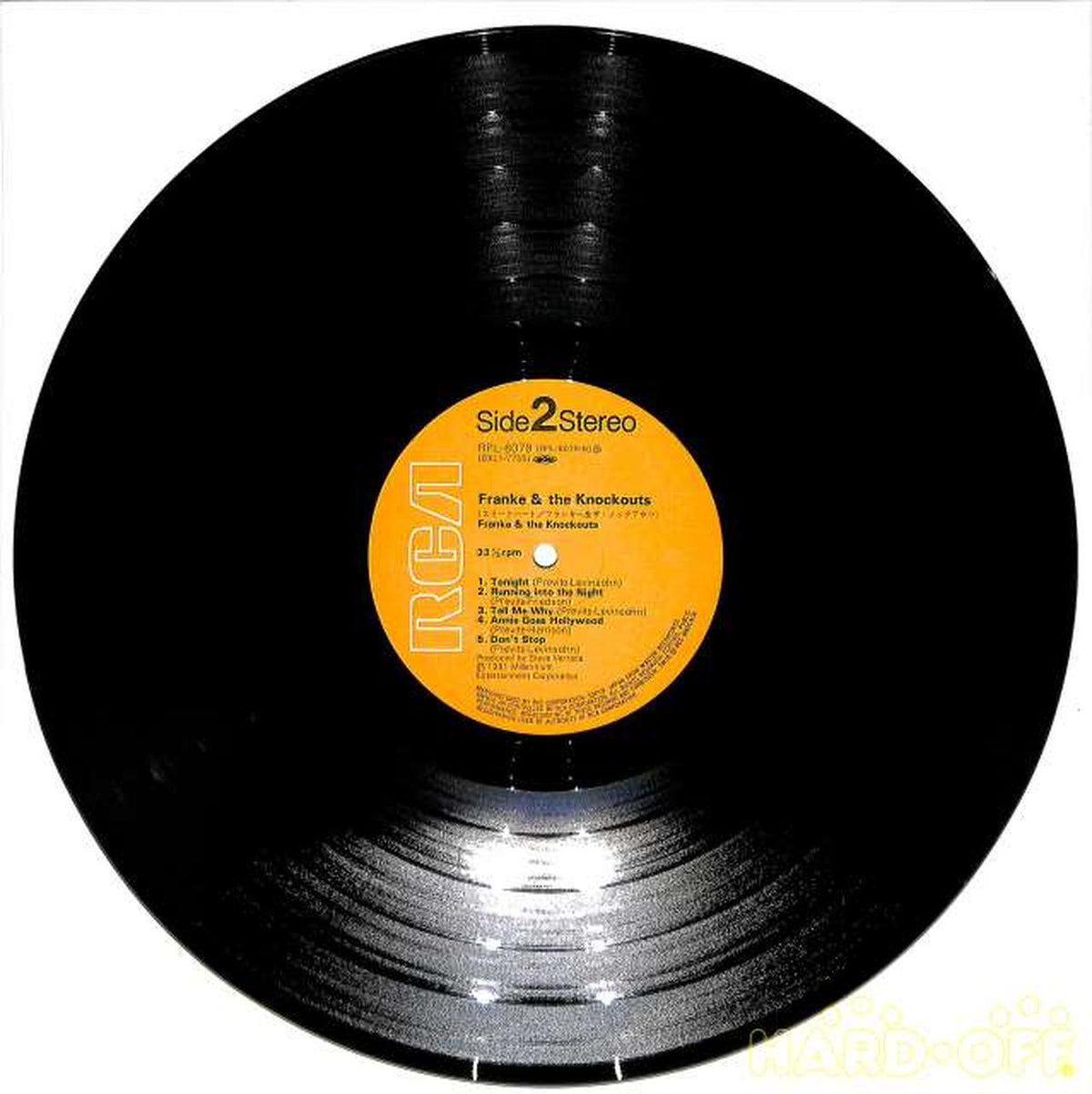RCV Sweetheart 'Frankie & the Knockouts' RPL-8079
