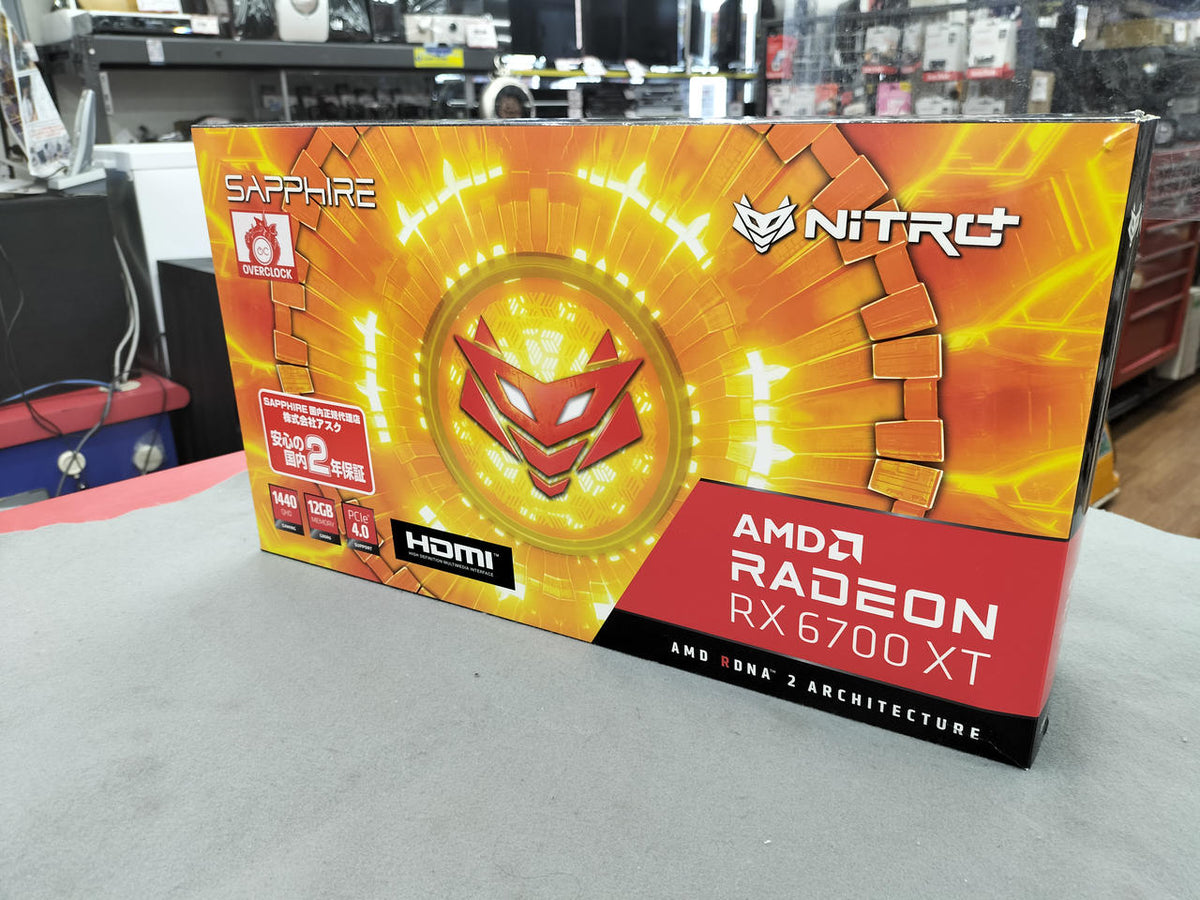 SAPPHIRE Graphics Card: AMD RADEON RX6700XT GAMING 12G