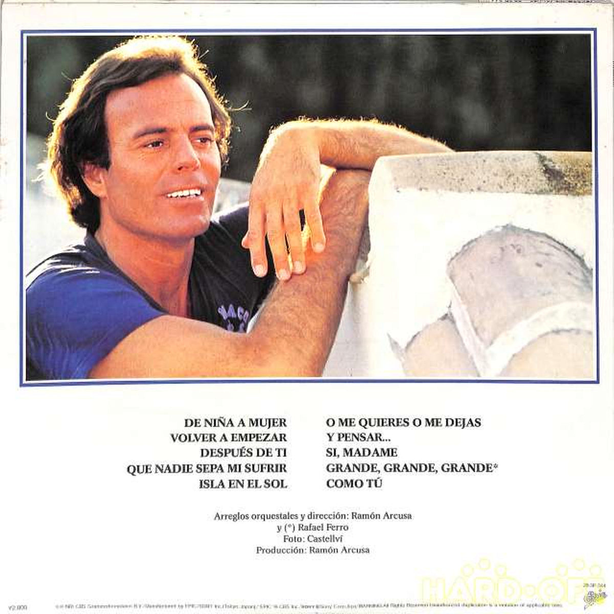 Epic Sony Julio Iglesias 'Isabella's Eye' 28・3P-344