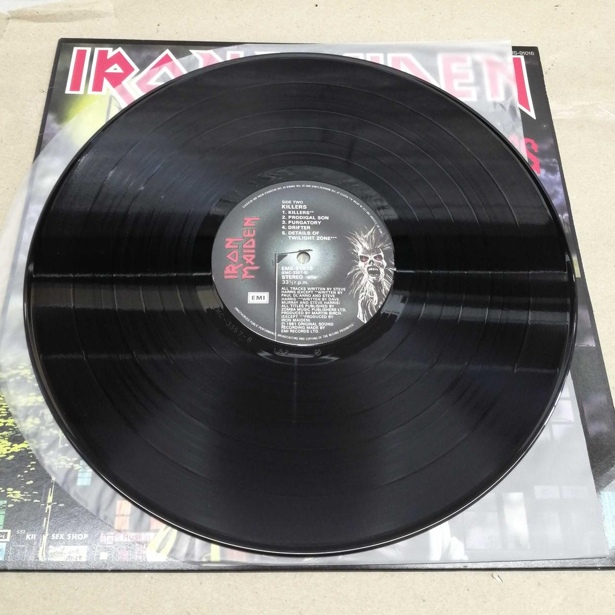 EMI IRON MAIDEN/KILLERS EMS-91016