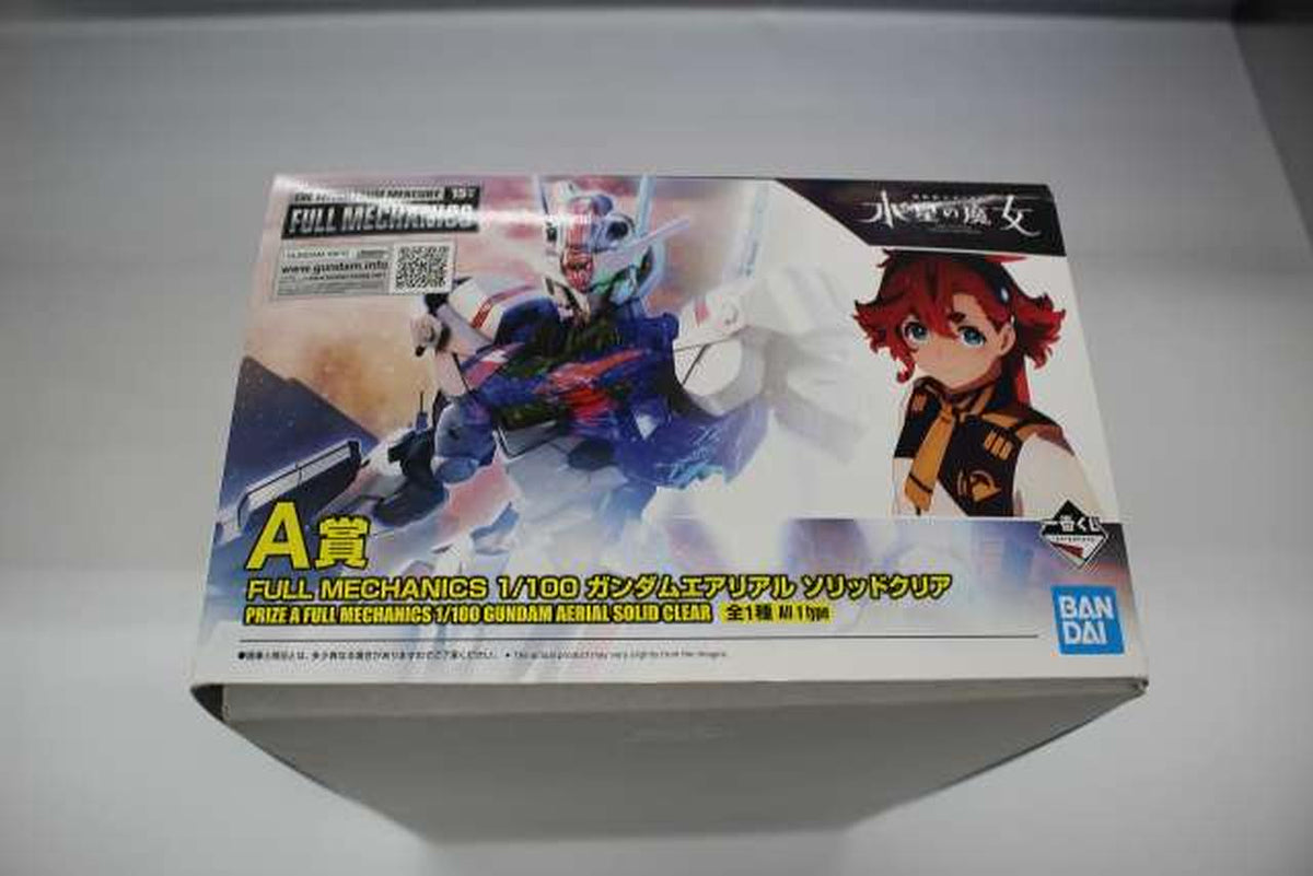 BANDAI Plastic Model Ichiban Kuji Prize A Gundam Aerial Solid Clear