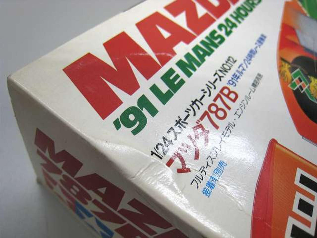 TAMIYA 1/24 Mazda 787B '91 24 Hours of Le Mans Winner 1/24 Mazda 787B '91 24 Hours of Le Mans Winner Car - Banzai Thrifting | BanzaiHobby