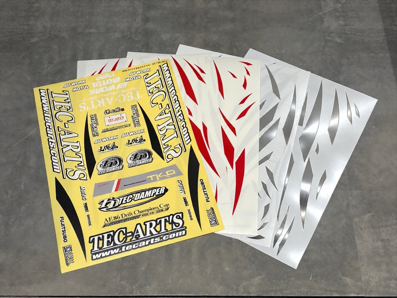 (PO OCT 2026) Pandora RC VGP-1634 Vinyl & Logo Stickers / TEC ART'S